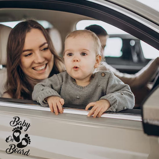 Autocollant bébé à bord