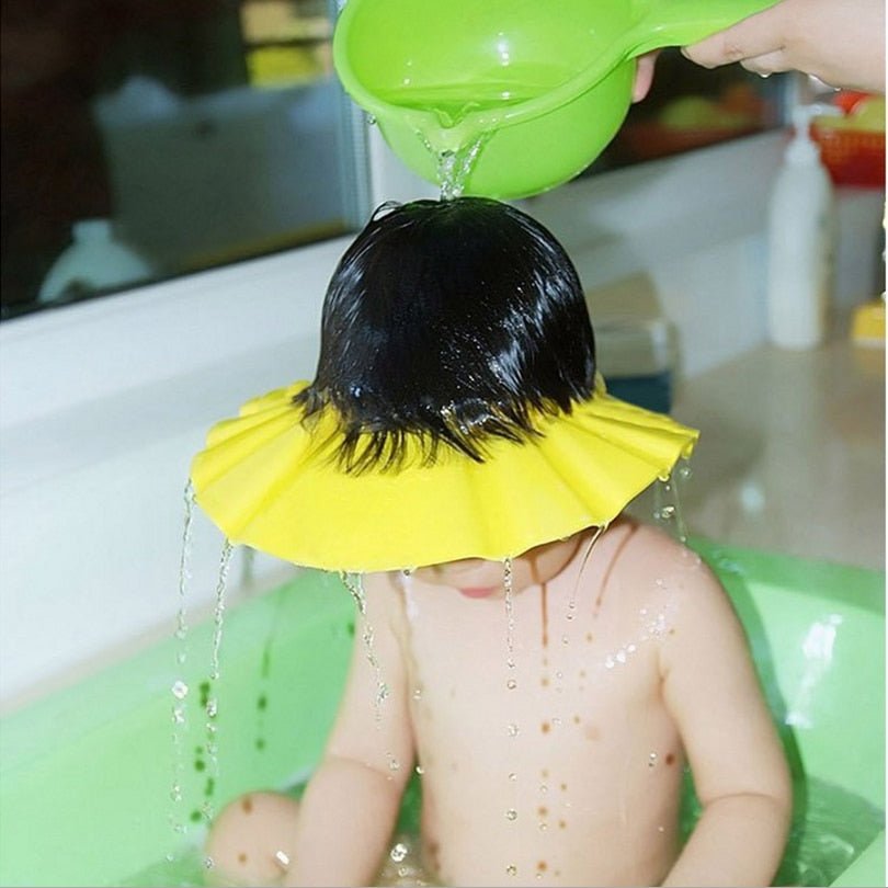 Visière chapeau pour douche bébé I ShampooCap™ - La Bébé Boutique